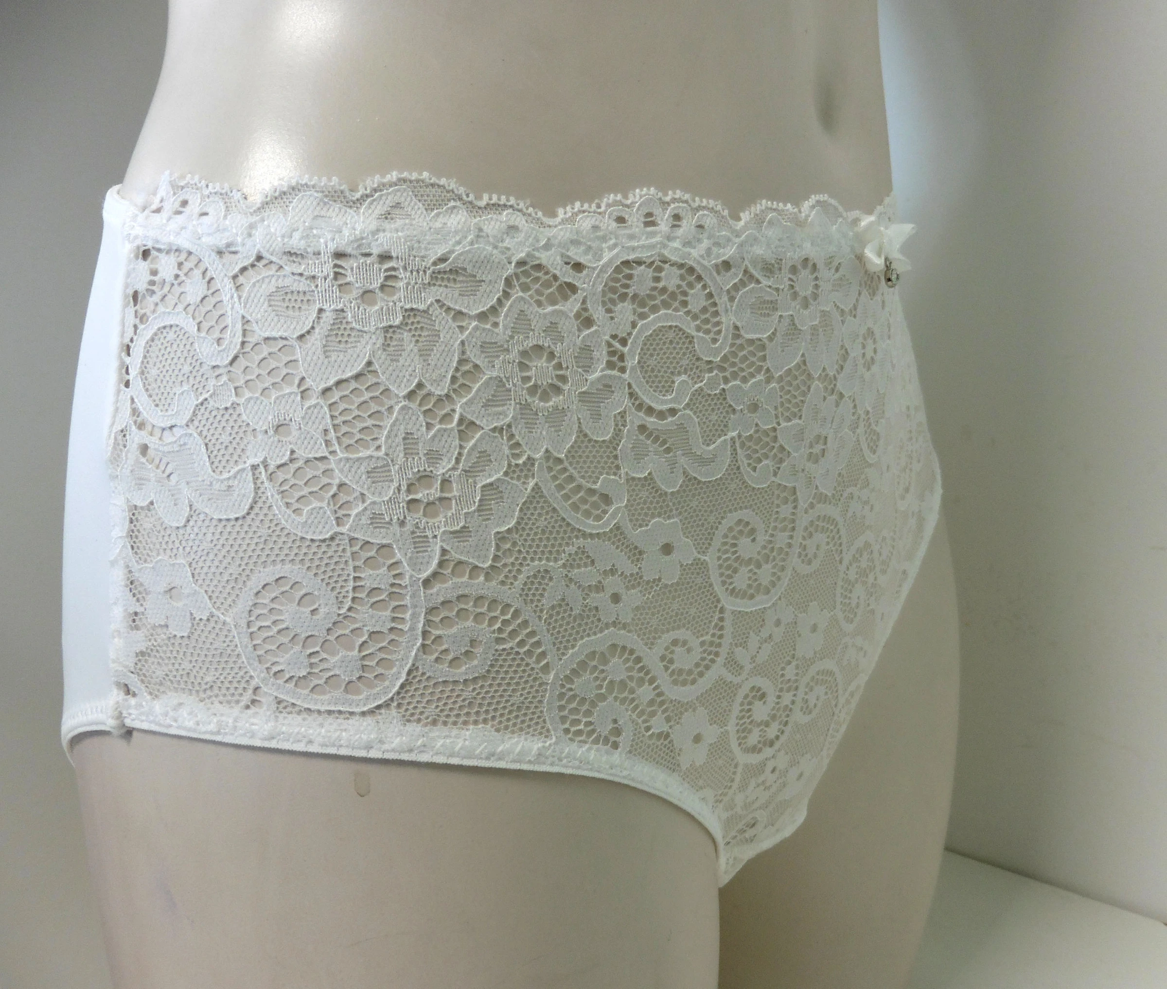 Set van 4 witte hoge broeken maat 38/40 – photo 4